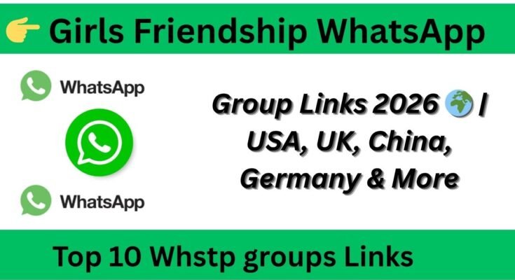Girls Friendship WhatsApp Group Links 2026